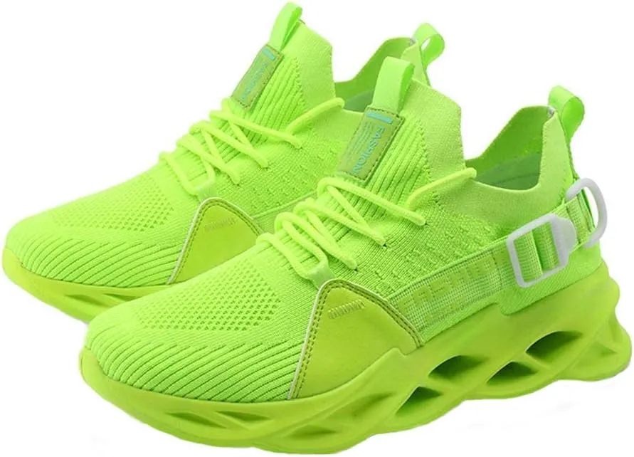 BORAMAX Men Sport Running Shoes Athletic Sneakers Walking Shoe for Men Mesh Breathable Outdoor Non-Slip Shoes Basketball Shoe