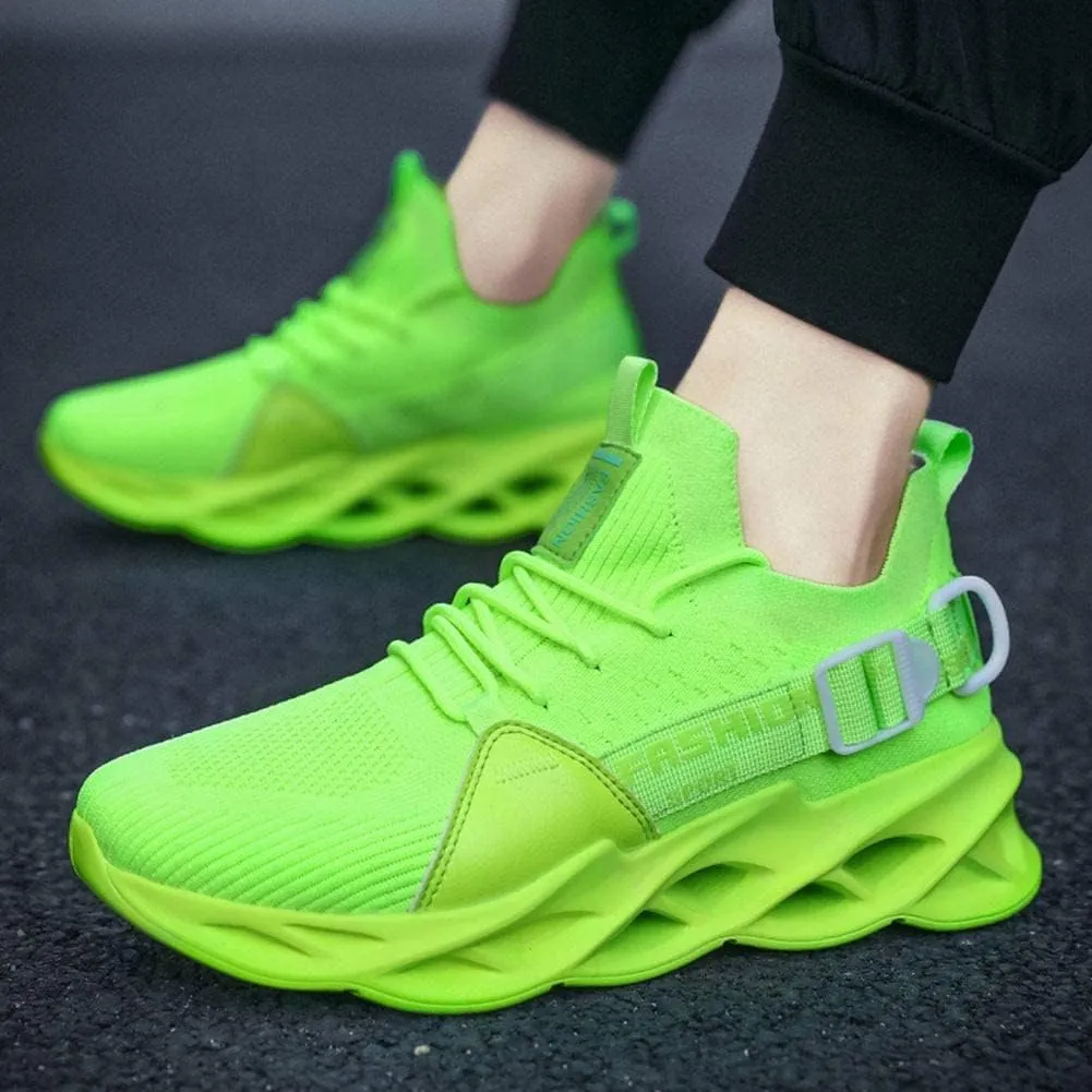 BORAMAX Men Sport Running Shoes Athletic Sneakers Walking Shoe for Men Mesh Breathable Outdoor Non-Slip Shoes Basketball Shoe