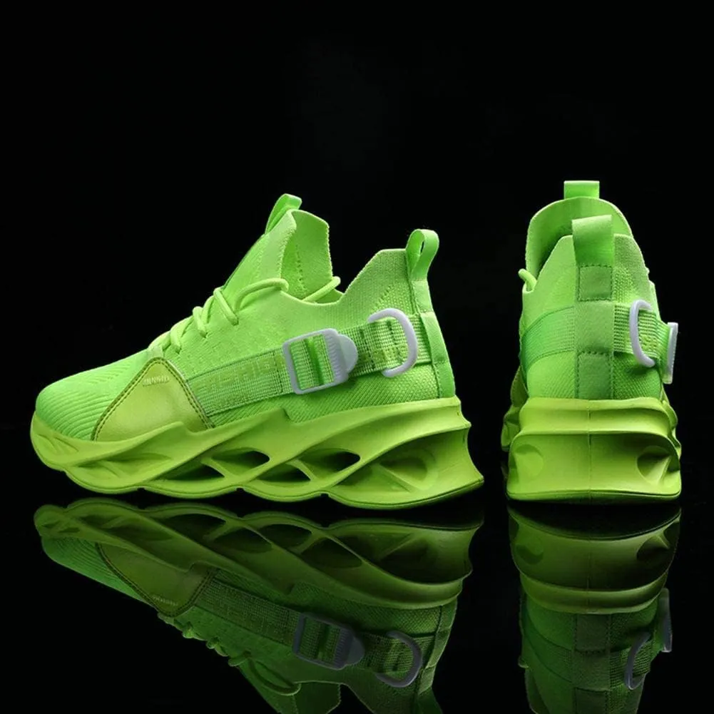 BORAMAX Men Sport Running Shoes Athletic Sneakers Walking Shoe for Men Mesh Breathable Outdoor Non-Slip Shoes Basketball Shoe