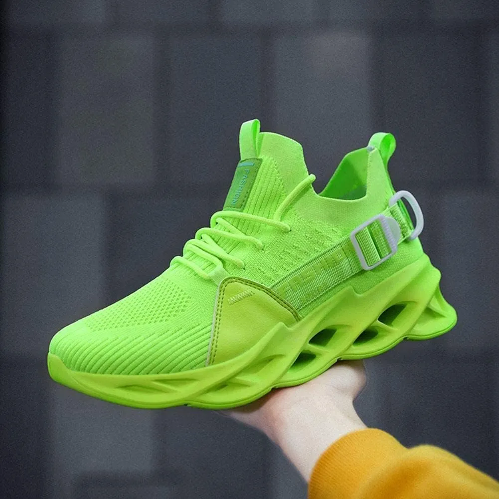BORAMAX Men Sport Running Shoes Athletic Sneakers Walking Shoe for Men Mesh Breathable Outdoor Non-Slip Shoes Basketball Shoe