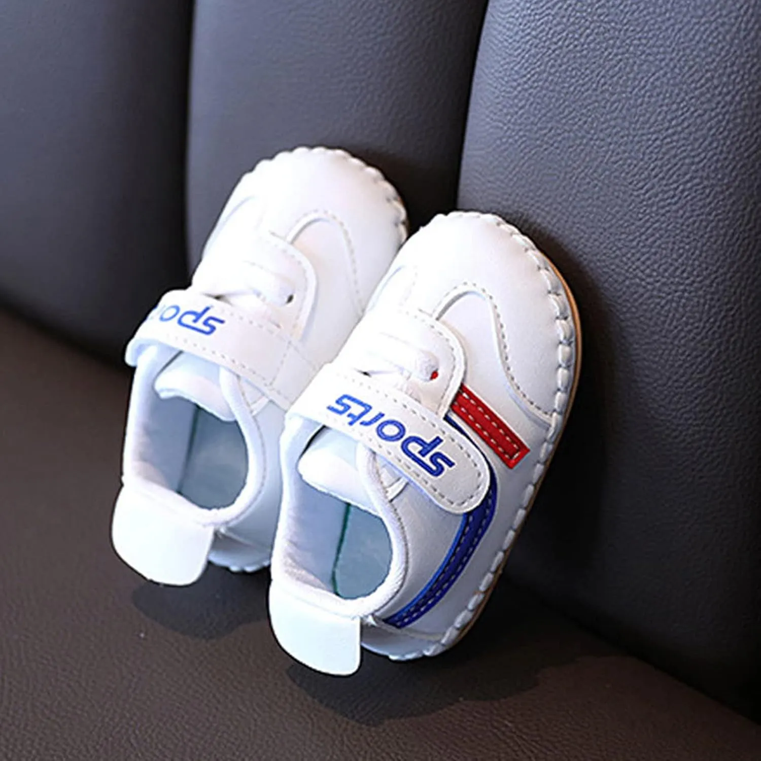 JINCAIHONG Baby Walking Shoes Boys Girls Breathable Barefoot Sneakers Lightweight Non Slip Footwear for Infants