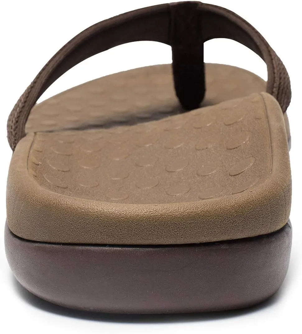 LLSOARSS Plantar Fasciitis Feet Sandal with Arch Support - Best Orthotic flip Flops for Flat FeetHeel Pain- for Women