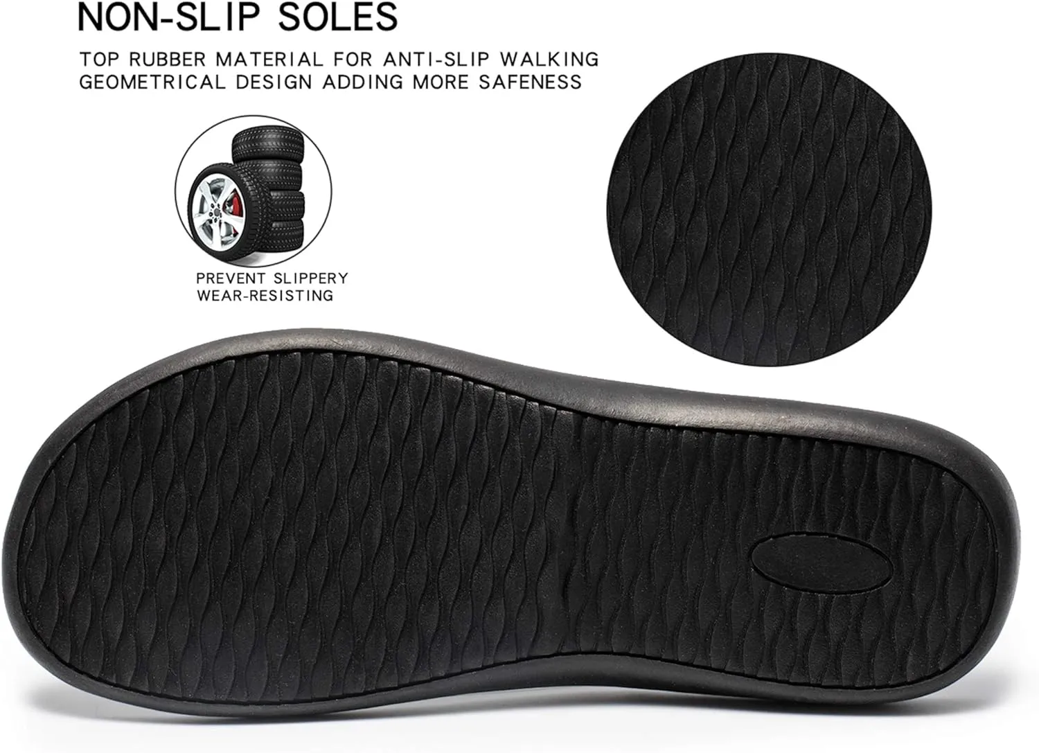 LLSOARSS Plantar Fasciitis Feet Sandal with Arch Support - Best Orthotic flip Flops for Flat FeetHeel Pain- for Women