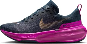 Nike Invincible 3 Women's Road Running Shoes (DR2660-404, Armory Navy/Vivid Grape/Hot Fuchsia/) Size 6.5