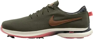 Nike Victory Tour 3 Golf Shoes (FQ8302-300, Cargo Khaki/Black/Hot Punch/Light British Tan) Size 7.5