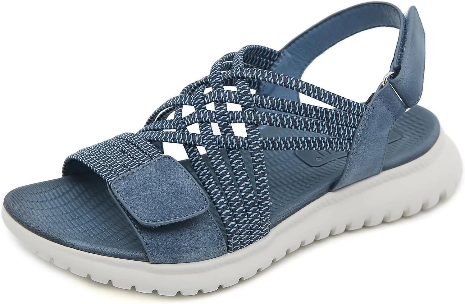Touchmosees Ankle Strap Sports Sandals - Women's Hiking Sandals Comfortable Walking Sandals for Women Summer Beach Athletic Sandals