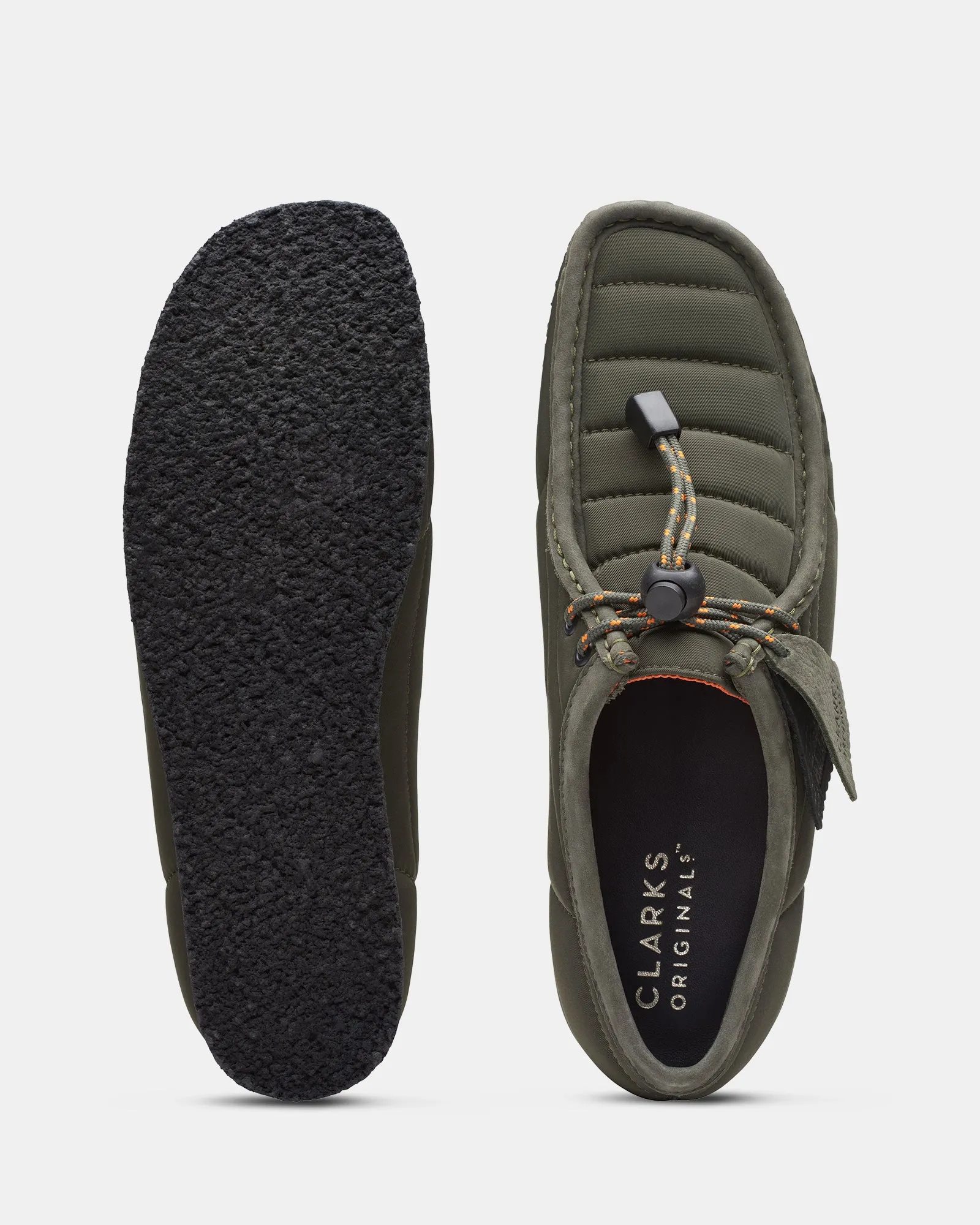 Wallabee (M) Khaki Quilted