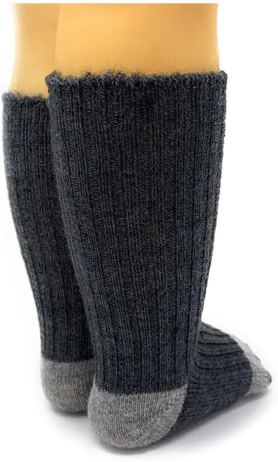WARRIOR ALPACA SOCKS - Baby & Toddler Socks made from natural Baby Alpaca Wool, Dye-Free, Temperature Regulating